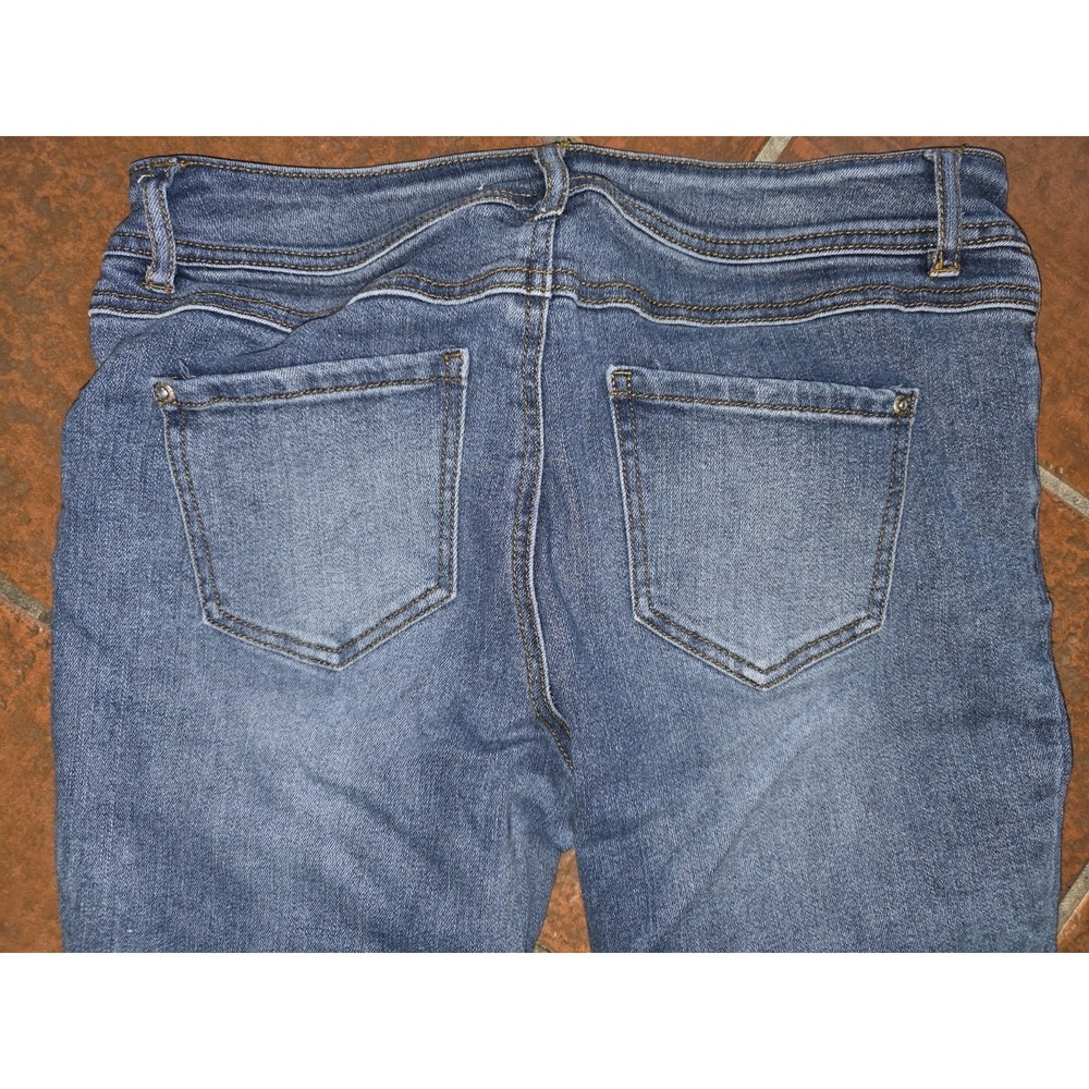 Est. 1946 Denim Women's Cotton Stretch Distressed Jeans Blue Sz 6 - Picture 8 of 11